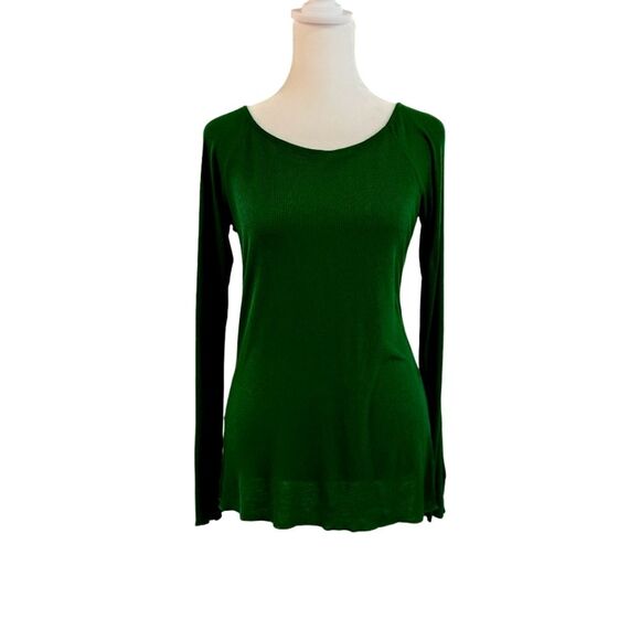 FARM Rio Tops - FARM Rio Green Long Sleeve Top